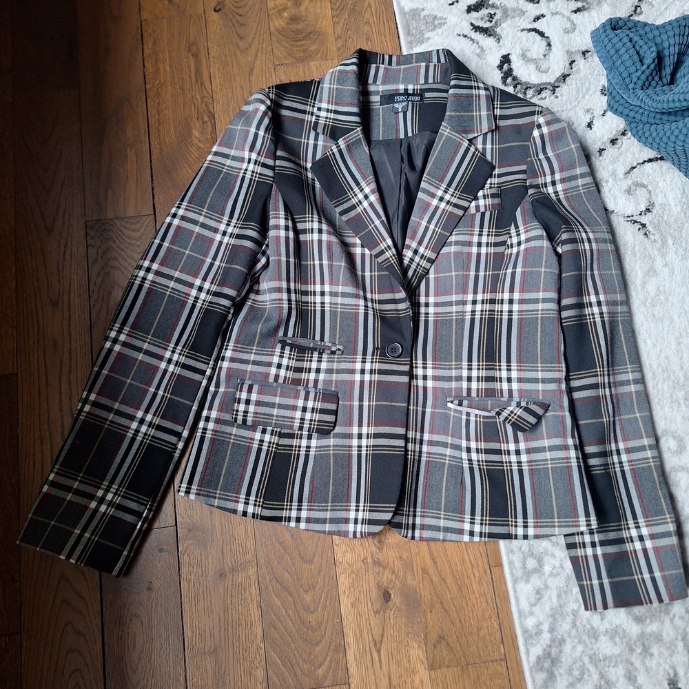 Plaid Women's Blazer